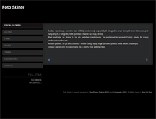 Tablet Screenshot of fotoskiner.pl